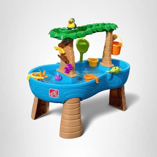 Step2 Tropical Rainforest Water Table for Kids, Toddler Outdoor Sensory Play Table, 13 Accessories, Ages 18 Months+ — view 4