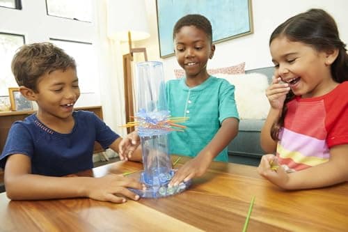 Mattel KerPlunk Kids Game, Easy-to-Learn Family Game for 2 to 4 Players, Don't Let The Marbles Fall — view 5