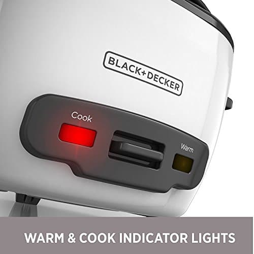 BLACK+DECKER 2-in-1 Rice Cooker & Food Steamer - 6-Cup Capacity, Automatic Keep Warm, Nonstick Bowl, Steaming Basket - Effortless Cooking — view 5