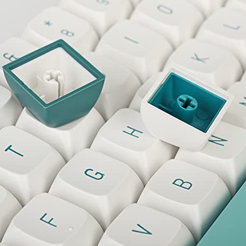 GTSP 163 Keys CSA Profile PBT Keycaps Set, Double Shot Custom Green Keycap for ANSI Layout 60% 65% 100% MX Switches Mechanical Keyboard (Forest) — view 3