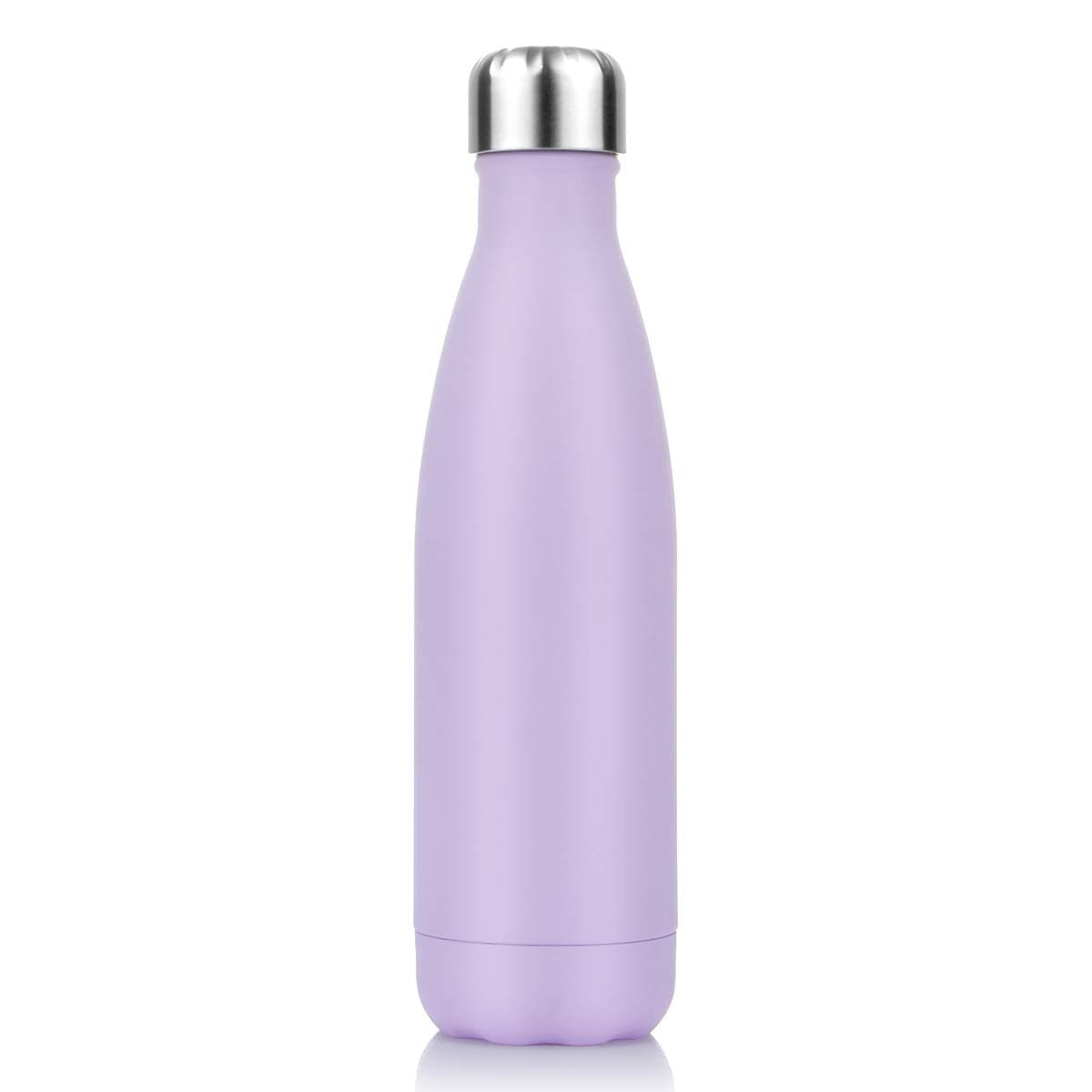 Lalafancy Botella de Agua Acero Inoxidable 350ml/500ml/750ml, Aislamiento de Vacío de Doble Pared, Botella Termica de Frío/Caliente para Niños, Deporte, Oficina, Gimnasio, Ciclismo