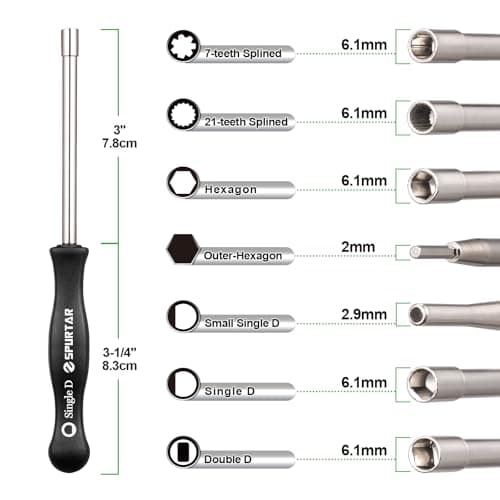 Spurtar 14 PCS Carburetor Adjustment Tool with Carburetor Cleaning Kit — view 5