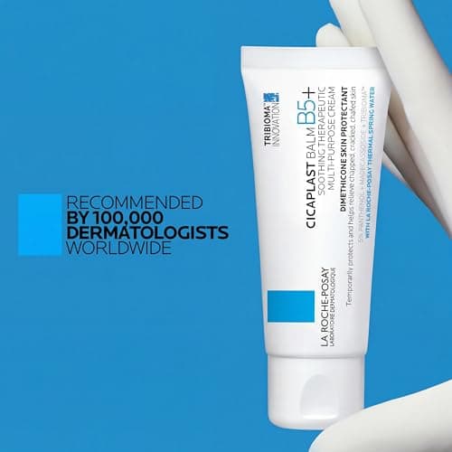 La Roche-Posay Cicaplast Balm B5, Healing Ointment and Soothing Therapeutic Multi Purpose Cream for Dry & Irritated Skin, Body and Hand Balm, Baby Safe, Fragrance Free — view 10