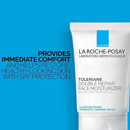 La Roche-Posay Toleriane Double Repair UV SPF Moisturizer for Face, Daily Facial Moisturizer with Sunscreen SPF 30, Niacinamide and Glycerin, Oil Free, Moisturizing Sun Protection — view 3