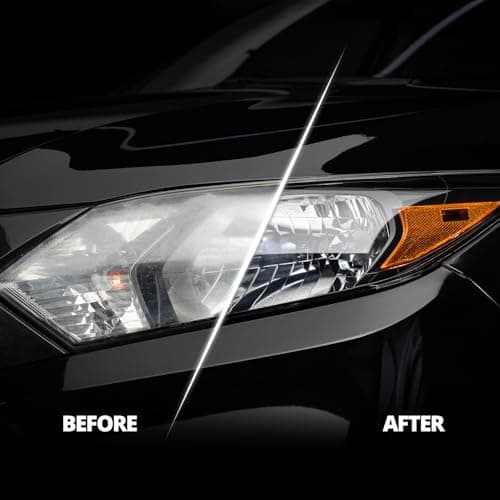 CERAKOTE® Ceramic Headlight Restoration Kit – Guaranteed To Last As Long As You Own Your Vehicle – Brings Headlights Back to Like New Condition - No Power Tools Required - 10 Wipe Kit — view 4