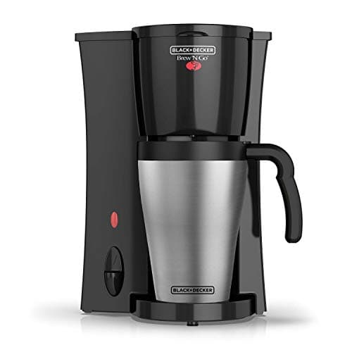 BLACK+DECKER Coffeemaker, 1, 0.45 liters, Black/Stainless Steel — view 7