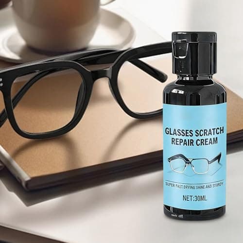 Scratch Remover for Eyeglasses - 30ml with Sponge Screen Repair Cream - Lens Scratch Remover for Eye Glasses | for Camera Screen Watch Phone Windshield Travel Daily — view 2