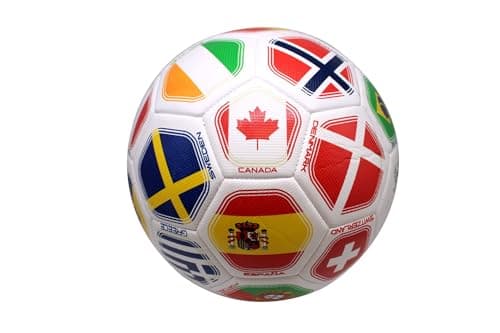 Tripact Inc 2026 World Flag Country World Flag Training Outdoor Soccer Ball – Size 5 – (S Grade) — view 4