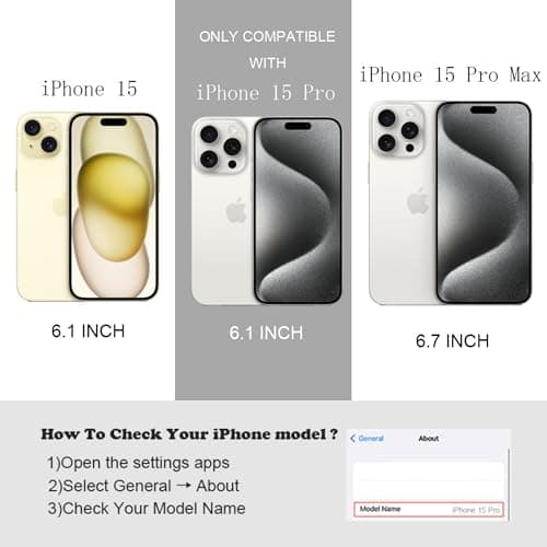 FABSPARK Case for iPhone 15 Pro,3D Meteorite Bubble Pattern Electroplate Plating Glitter Curly Wavy Frame Glossy Case,Soft TPU Shockproof for iPhone 15 Pro 6.1 Inch,Black — view 2