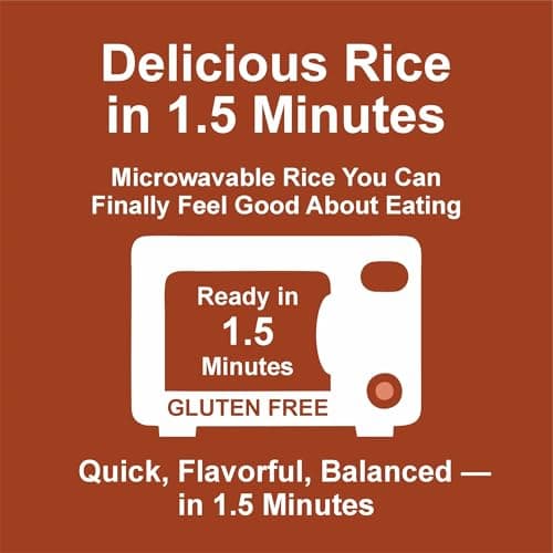 Eat Regal Ready to Eat Mexican Style Rice, 10g Protein & 7g Fiber per Pouch, 1.5 Minutes Microwave Rice, Bold Mexican-Inspired Flavor, Non-GMO Ingredients, Gluten-Free, Halal & Kosher, BPA-Free Pouch, 8.8 oz Pack of 7 — view 2