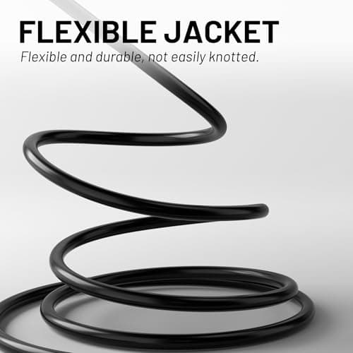 Vockjour 2 Pack 3 ft 16/3 Appliance and Power Tool Cord, 14 AWG 3 Prong Black Heavy Duty Replacement Power Cord with Open End, NEMA 5-15P, 125V AC Pigtail, 13A 1625W, ETL Listed — view 4