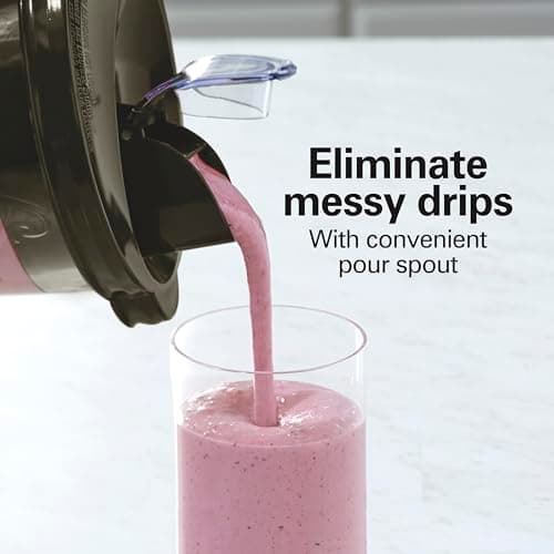 Hamilton Beach Power Elite Blender For Smoothies With Wave Action System — view 3