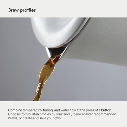 Fellow Aiden Precision Coffee Maker – Automatic Drip Coffee Maker, Single Serve to 10-Cup Capacity, Precise Temperature Control, Thermal Carafe, Cold Brew Preset, Scheduling, Companion App — view 6