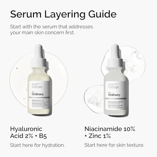 The Ordinary Niacinamide 10% + Zinc 1%, Smoothing Serum for Blemish-Prone Skin, 1 Fl Oz — view 6