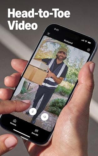 Ring Battery Doorbell, Home or business security with Head-to-Toe video, Live View with Two-Way Talk, and Motion Detection & Alerts, Satin Nickel — view 2