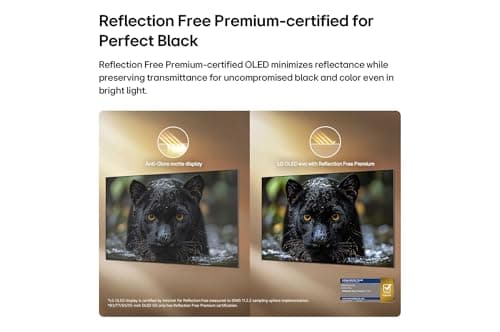 LG 83-Inch G6 OLED evo AI 4K Smart TV – α11 AI Processor Gen3, Hyper Radiant, Reflection Free, Up to 165Hz Refresh Rate, G-SYNC, FreeSync, Dolby Vision/Atmos, webOS, Wall Mount Included (83G6W,2026) — view 5