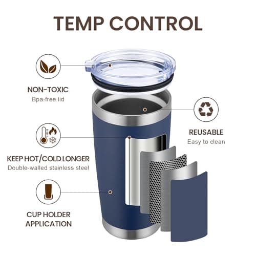 MEWAY 20oz Tumbler Double Wall Vacuum Insulated Travel Mug Bulk, Mix Color Stainless Steel Tumblers with Lid and Straw, Durable Powder Coated Coffee Cups for Cold & Hot Drinks
