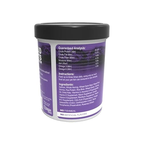 Omega One Super Colour Sinking Cichlid Pellets 4.2 oz — view 4