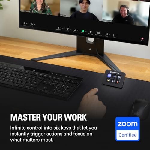 Elgato Stream Deck Mini, 6 Customizable LCD Macro Keys