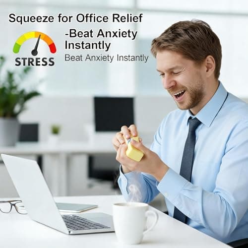 Slow Rebound Cute Butter Squeeze Stress Balls, 2026 New Squeeze Ball Realistic Butter Stick Soft Squeeze Toys, Upgrade Stress Relief Fidget Toys Wet Slow Rebound Stress Relief Toy (1, Yellow) (1Pcs) — view 4
