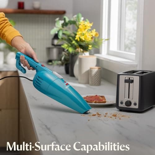 BISSELL Featherweight Stick Vacuum Cleaner, Lightweight 3 lb Corded Vacuum, 2.1 Amp Motor, 3-in-1 Lift-Off Handheld, Crevice Tool, Bagless, Multi-Surface Hard Floor, Carpet & Stairs, 2033 — view 5