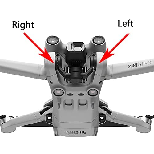 iMusk 1 Pair Replacement Mini 3 Pro/Mini 3 Vibration Absorption Gimbal Camera Damper Rubber Cushion Repairing Parts for DJI Mini 3 Pro Drones — view 3