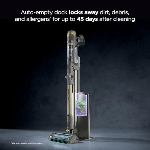 Shark PowerDetect Pet Plus Clean & Empty Cordless Stick Vacuum & Auto-Empty System | Powerful Suction | HEPA | Carpet & Hard Floor | Portable Stick Vacuum for Pet Hair | 70-Min Runtime | Gray | IP3253 — view 3