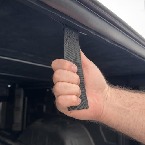 Soft Roll Up Truck Bed Tonneau Cover, 2016-2026 Tacoma 6' Bed (73.7''), Weatherproof, Full Bed Access, by Tonno Monster — view 3