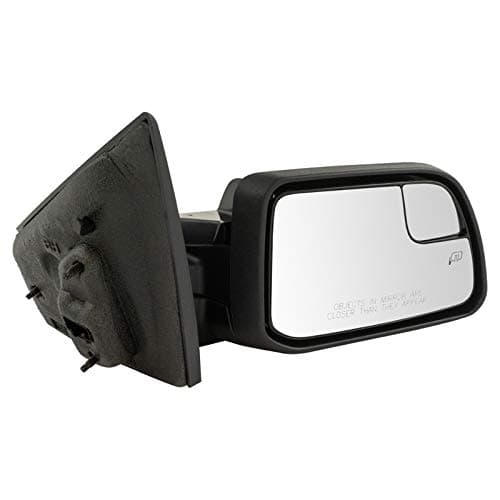TRQ Passenger Side Mirror Assembly Power Heated Puddle Light Paint to Match Compatible with 2011 Ford Edge From 2-08-11 Production Date 2012-2014 Edge — view 5