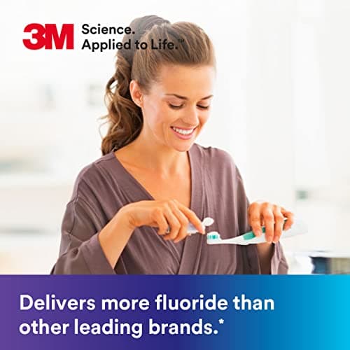 3M Clinpro 5000 Anti-Cavity Toothpaste, 1.1% Sodium Fluoride, Spearmint Flavour, Prescription Strength Fluoride Toothpaste for Enamel Protection & White Spot Remineralization, 113 g — view 4