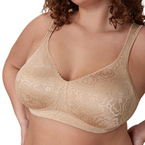 PLAYTEX Womens 18 Hour Ultimate Lift and Support Wire Free Us4745, Available in Single 2-Packs Bras, Nude, 36B US — view 5