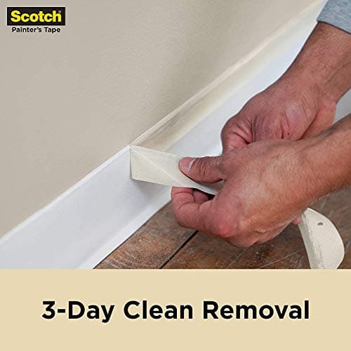 Scotch Painter’s Tape Masking Tape, Contractor Grade 24 mm (1 Roll) - 2020 — view 4
