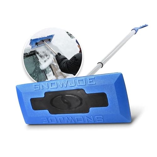 Snow Joe 2-in-1 SnowBroom Go with Ice Scraper & 18" to 23" Telescoping Handle - Compact & Lightweight Dual-Head Car Windshield Snow Remover with Soft Foam Brush for Trucks, SUVs & Sedans, SJBLZD-GO — view 10