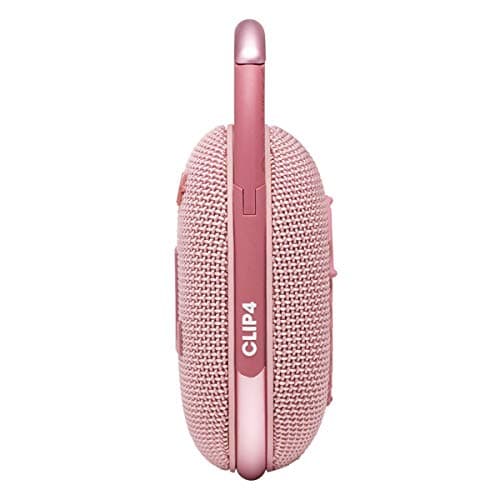 JBL Clip 4 - Portable Mini Bluetooth Speaker, big audio and punchy bass, integrated carabiner, IP67 waterproof and dustproof, 10 hours of playtime, speaker for home, outdoor and travel (Pink) — view 6