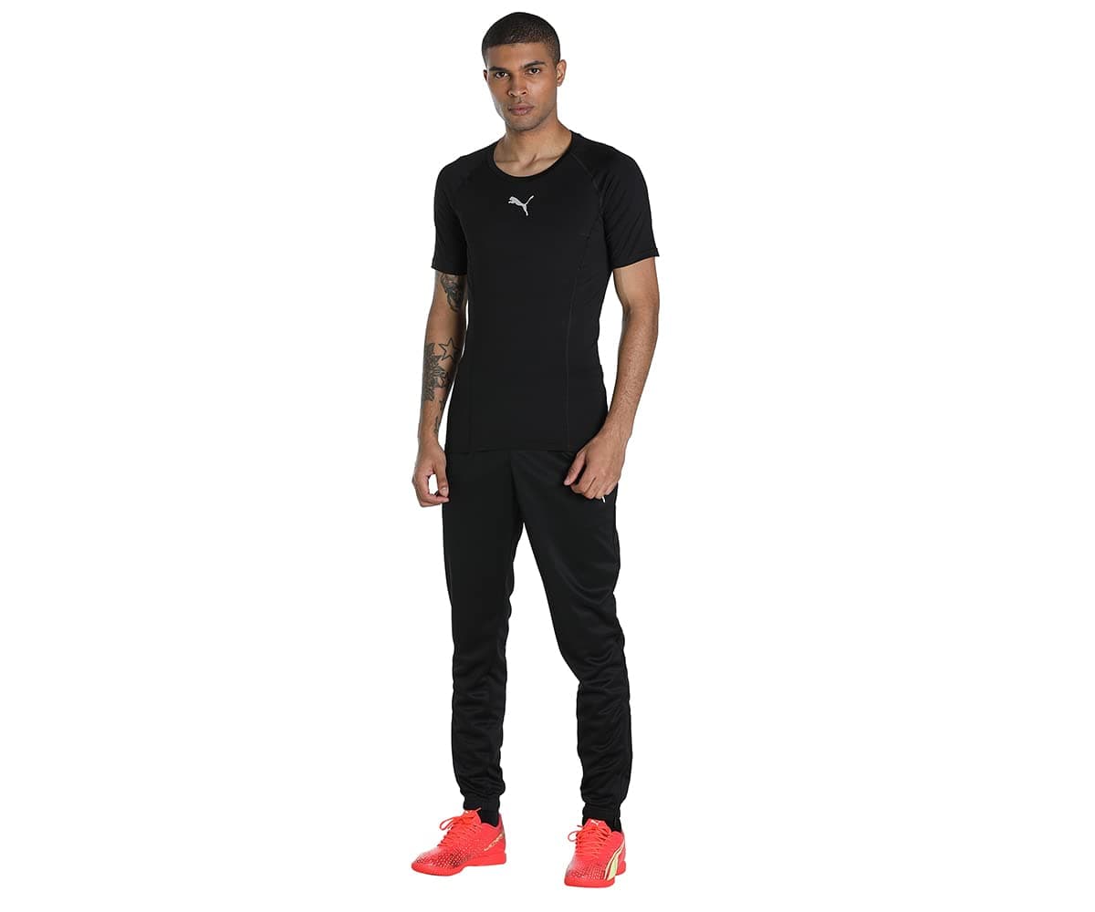 PUMA Pantalones de entrenamiento Teamrise Poly para hombre — view 7
