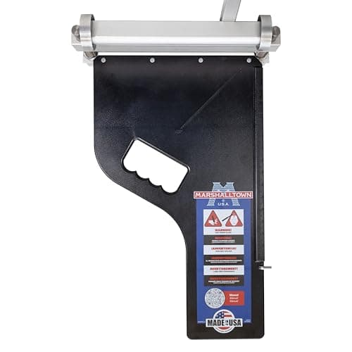 MARSHALLTOWN Ultra-Lite Flooring Cutter 13", Assembled in USA, Cuts Vinyl Plank, Laminate, Engineered Hardwood, Siding, and More - Honing Stone Included — view 6