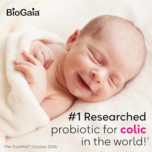 BioGaia Protectis Baby Probiotic Drops | Colic & Gas Relief + Vitamin D | Safe for Newborns | Ease Crying, Fussing, Colic, Gas, Spit-ups & Constipation | No Dairy, Soy & Gluten | 50 Day Supply | 10mL — view 4