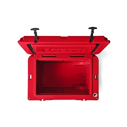 Yeti Tundra Haul Hard Wheeled Cooler Rescue Red — view 4