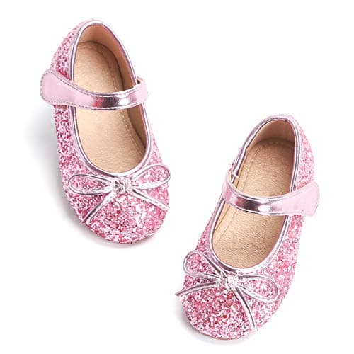 Otter MOMO Toddler/Little Girls Mary Jane Ballerina Flats Size 11 Shoes Slip-on School Party Dress Shoes