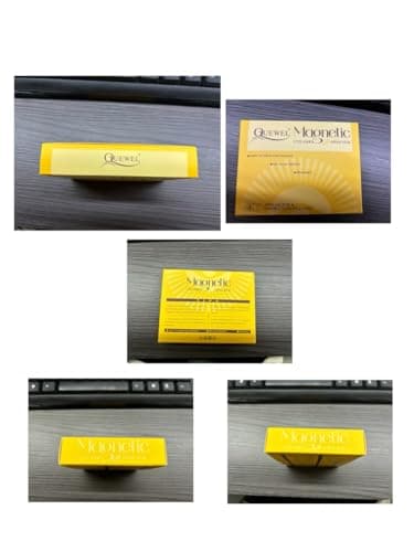 QUEWEL Magnetic Eyelashes Natural Look, 2 Pairs Without Eyeliner, Reusable Kit With Applicator, Half Lashes Easy to Use (Mag-Style A) — view 3