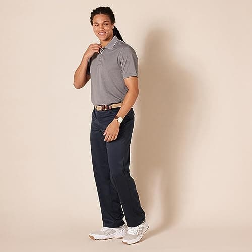 Amazon Essentials Men's Classic-Fit Stretch Golf Pant, Navy, 36W x 32L — view 3