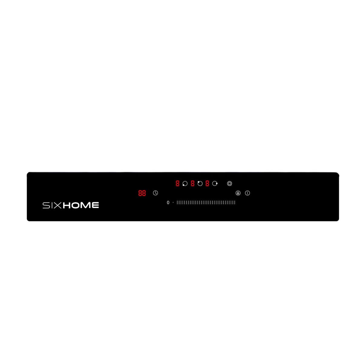 SIXHOME Placa vitrocerámica 60 cm 3 zonas 5700 W con triple zona adaptable, control táctil, temporizador, bloqueo infantil, vidrio resistente SXHPV60N1 — view 3