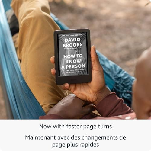 Amazon Kindle 16 GB (newest model) - Lightest and most compact Kindle, now with faster page turns, for an enhanced reading experience - Black — view 2