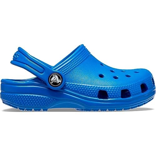 Crocs Kids Classic Clog (Toddler) - Clogs for Kids - Synthetic Upper - Ventilation Holes - Round Toe Blue Bolt 9 Toddler M — view 6