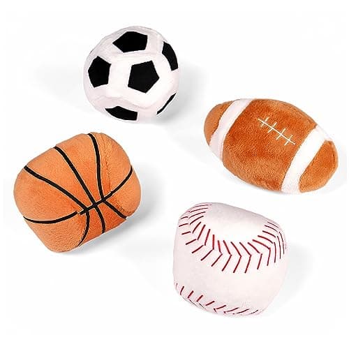 Baby GUND My First Sports Bag Stuffed Plush Playset, Baby Gift Toys for Boys and Girls Ages 1 & Up, 5 Piece, 8" — view 3