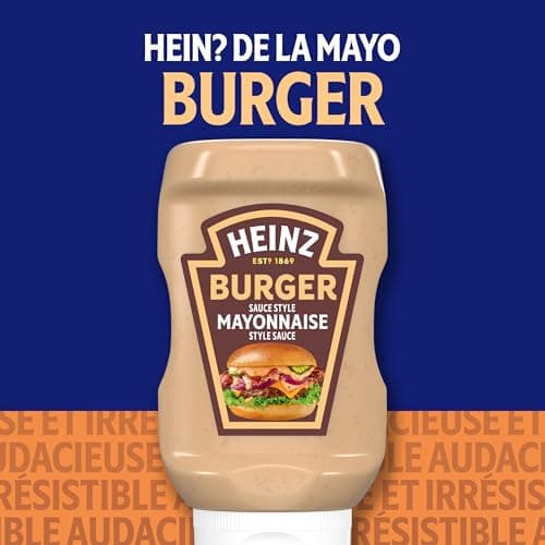Heinz Burger Mayonnaise Style Sauce, for Burgers, Sandwiches and Fries, 340 mL Bottle — view 5