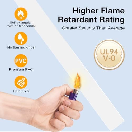 Delamu Cord Hider, 157in Wire Covers for Cords on Wall, Premium Cable Hider Cord Covers for Wires, Cable Management Wire Hiders for TV, Cable Raceway Kit, W0.95 H0.55in, White — view 3
