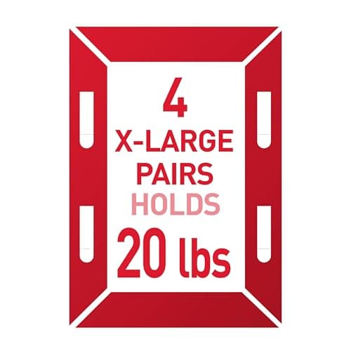 Command 20 Lb XL Heavyweight Picture Hanging Strips, Damage Free Hanging Picture Hangers, Heavy Duty Wall Hanging Strips for Back to School Dorm Organization, 10 White Adhesive Strip Pairs — view 2