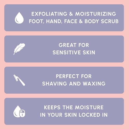 Brooklyn Botany Brown Sugar Body Scrub - Moisturizing and Exfoliating Body, Face, Hand, Foot Scrub - Fights Acne, Fine Lines & Wrinkles, Great Gifts For Women & Men - 10 oz — view 4