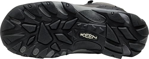 KEEN Men's Targhee 2 Mid Height Waterproof Hiking Boots, Steel Grey/Black, 9.5 — view 3